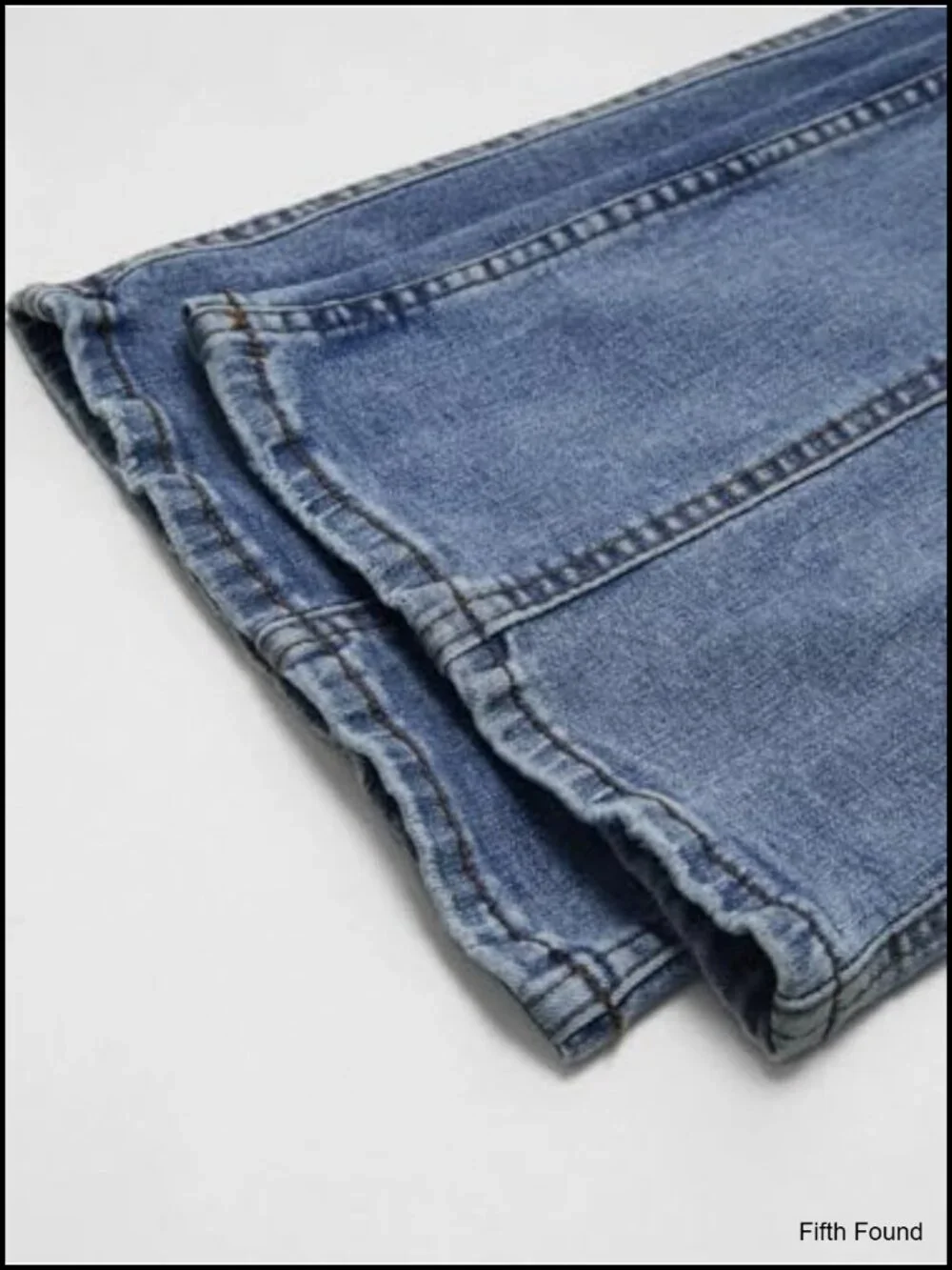 Mid Rise Bootcut Jeans Stretchy Flare Bell Bottom Denim